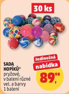 SADA HOPÍKŮ, 30 ks