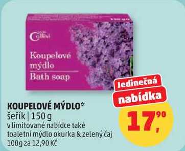 KOUPELOVÉ MÝDLO, 150 g