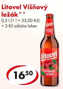 Litovel Višňový ležák, 0,5 l