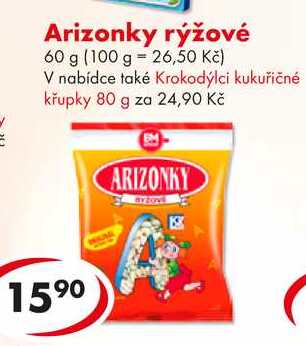 Arizonky rýžové, 60 g