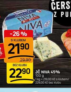 JČ NIVA 45% 100 g