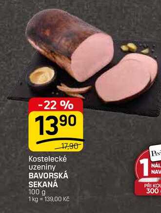 BAVORSKÁ SEKANÁ 100 g 