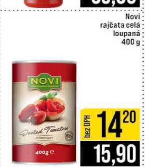 Novi rajčata celá loupaná 400 g