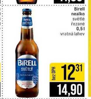 Birell nealko světlé řezané 0,5l