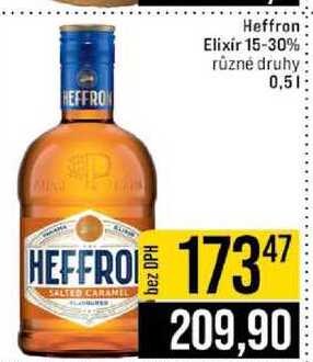 Heffron Elixir 15-30% různé druhy 0,5l
