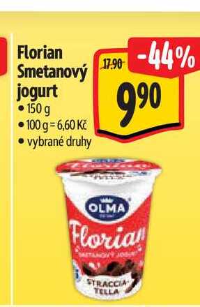 Florian Smetanový jogurt 150 g 