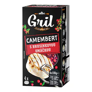  Albert Camembert na gril  4x100 g 