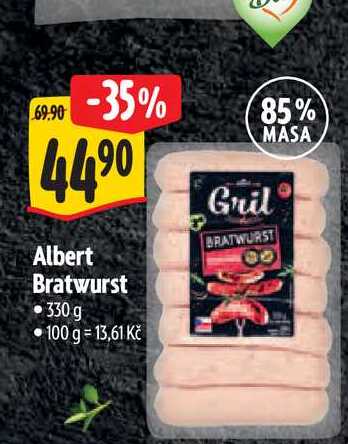 Albert Bratwurst 330 g