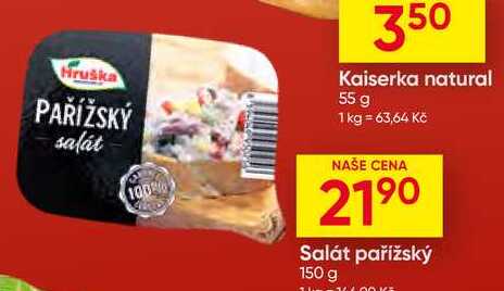 Hruška Salát pařížský 150 g 
