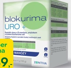 Blokurima URO+ 2 g D-manózy 30 sáčků