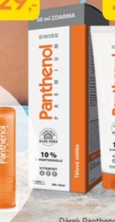 Panthenol tělové mléko