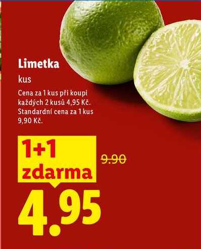 Limetka, kus 