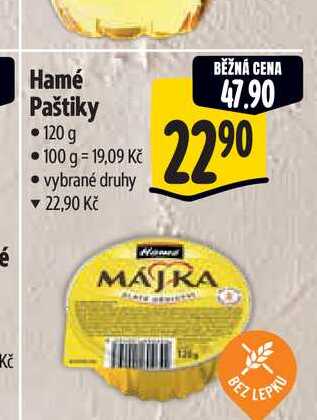   Hamé Paštiky 120 g 
