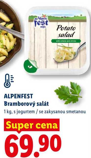 ALPENFEST Bramborový salát, 1 kg