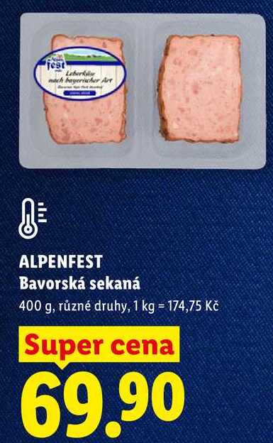 ALPENFEST Bavorská sekaná, 400 g