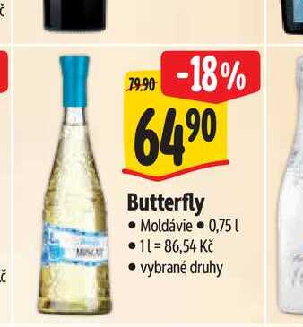 Butterfly 0,75 l
