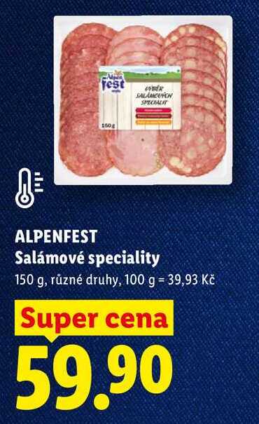 ALPENFEST Salámové speciality, 150 g
