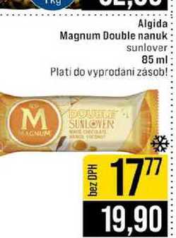 Algida Magnum Double nanuk- sunlover 85 ml 