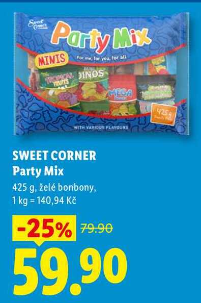SWEET CORNER Party Mix, 425 g