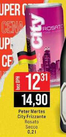 Peter Mertes City Frizzante Rosato Secco 0,2l 