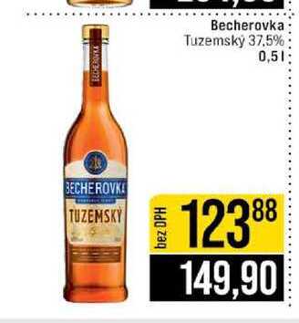 Becherovka Tuzemský 37.5% 0,5l