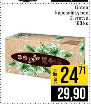 Linteo kapesničky box 2-vrstvé 100 ks