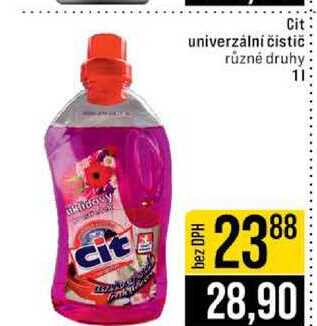 Cit univerzální čistič různé druhy 1l