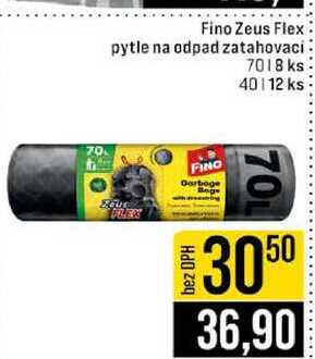 Fino Zeus Flex pytle na odpad zatahovaci 70l 8 ks 40l 12 ks