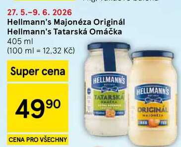 Hellmann's Majonéza Originál, 405 ml