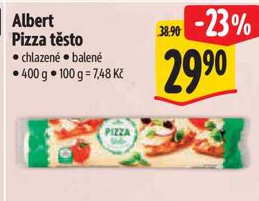 Albert Pizza těsto, 400 g