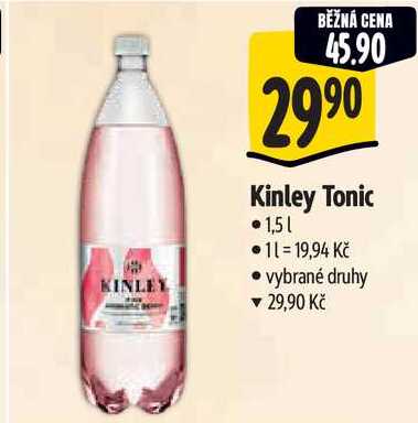 Kinley Tonic, 1,5 l