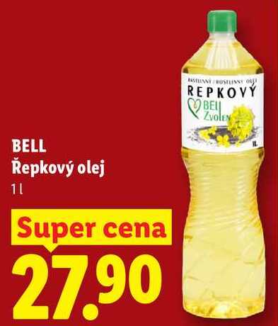 BELL Řepkový olej, 1 l