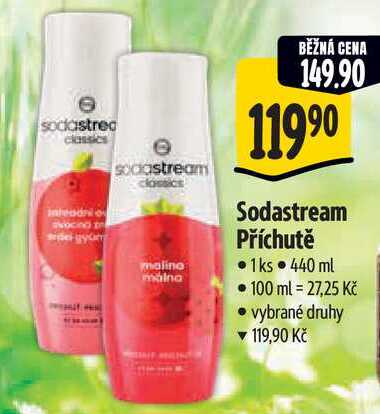 Sodastream Příchutě, 440 ml