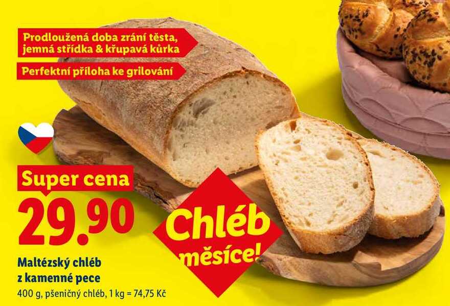 Maltézský chléb z kamenné pece, 400 g