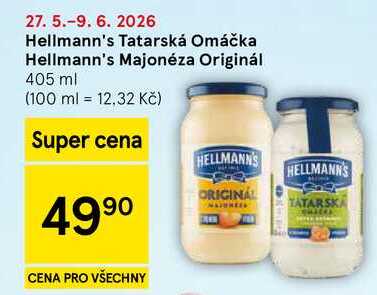 Hellmann's Tatarská Omáčka, 405 ml