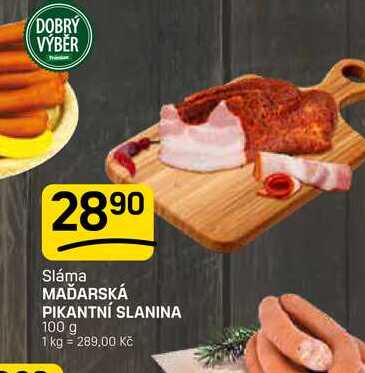MAĎARSKÁ PIKANTNÍ SLANINA 100 g