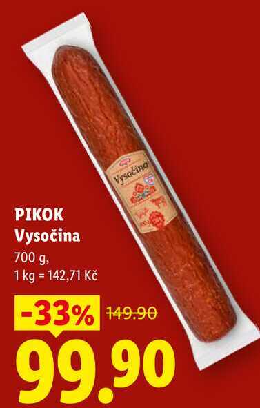 PIKOK Vysočina, 700 g