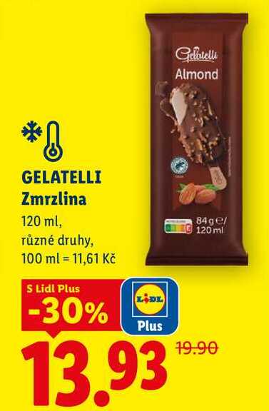 GELATELLI Zmrzlina, 120 ml