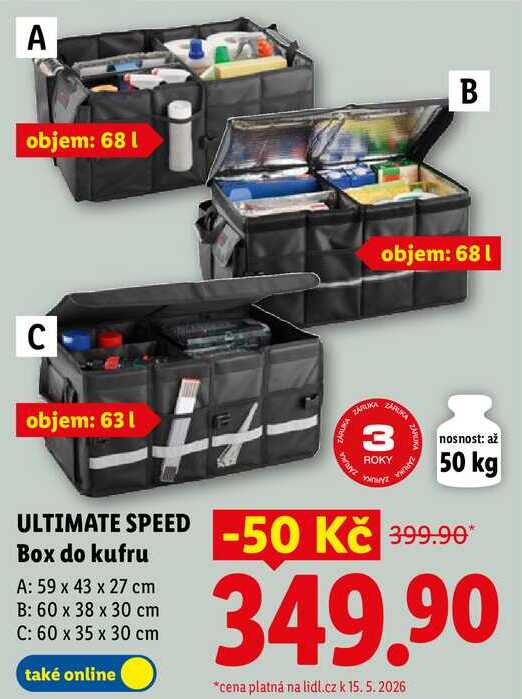 ULTIMATE SPEED Box do kufru