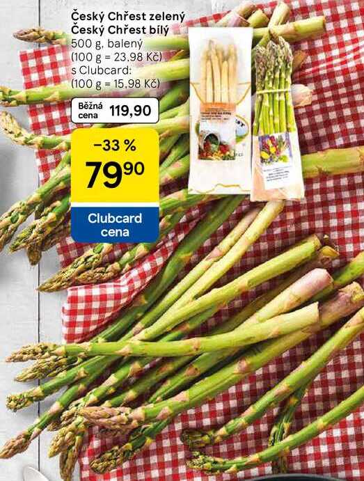 Český Chřest zelený, 500 g