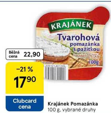 Krajánek Pomazánka, 100 g 