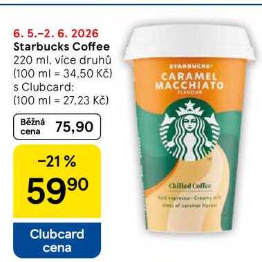 Starbucks Coffee, 220 ml, více druhů