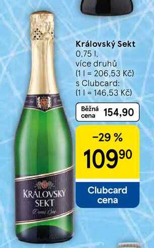 Královský Sekt, 0.75 l