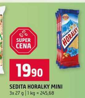SEDITA HORALKY MINI 3x 27 g 