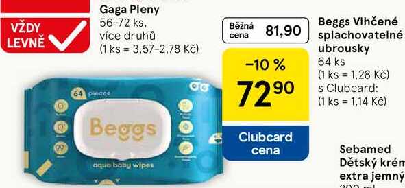 Gaga Pleny, 56-72 ks, více druhů