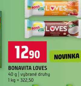 BONAVITA LOVES 40 g vybrané druhy