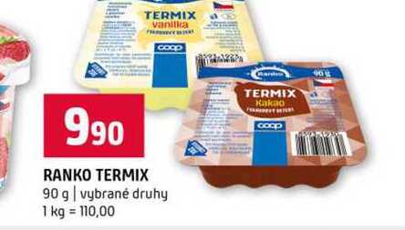 RANKO TERMIX 90 g vybrané druhy