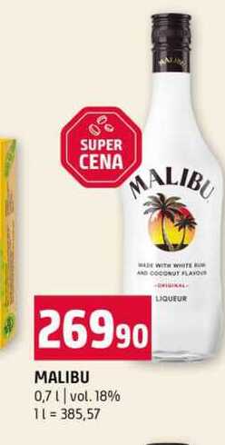 MALIBU 0,7l vol. 18% 