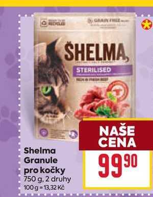 Shelma Granule pro kočky 750 g