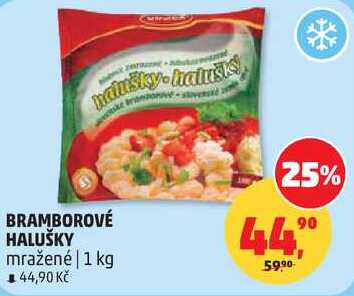 BRAMBOROVÉ HALUŠKY mražené, 1 kg